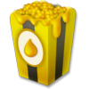 Honigpopcorn